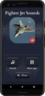 Fighter Jet Sounds android App screenshot 2